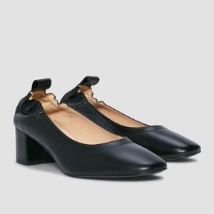 Everlane Day Heel - Black - Size 10 (Fits like a 9.5)